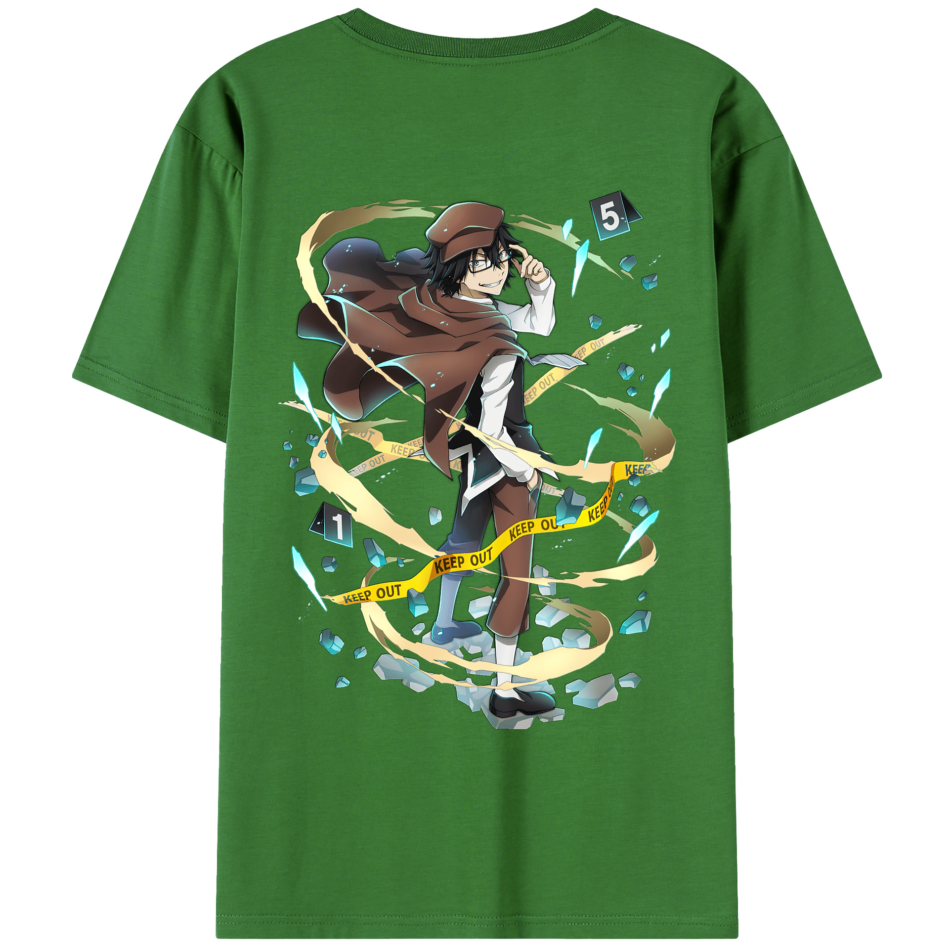 （画像用） 文豪ストレイドッグス Bungo Stray Dogs レディース半袖Tシャツ(バックプリント)